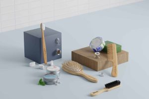 Des produits sains et naturels pour la salle de bain